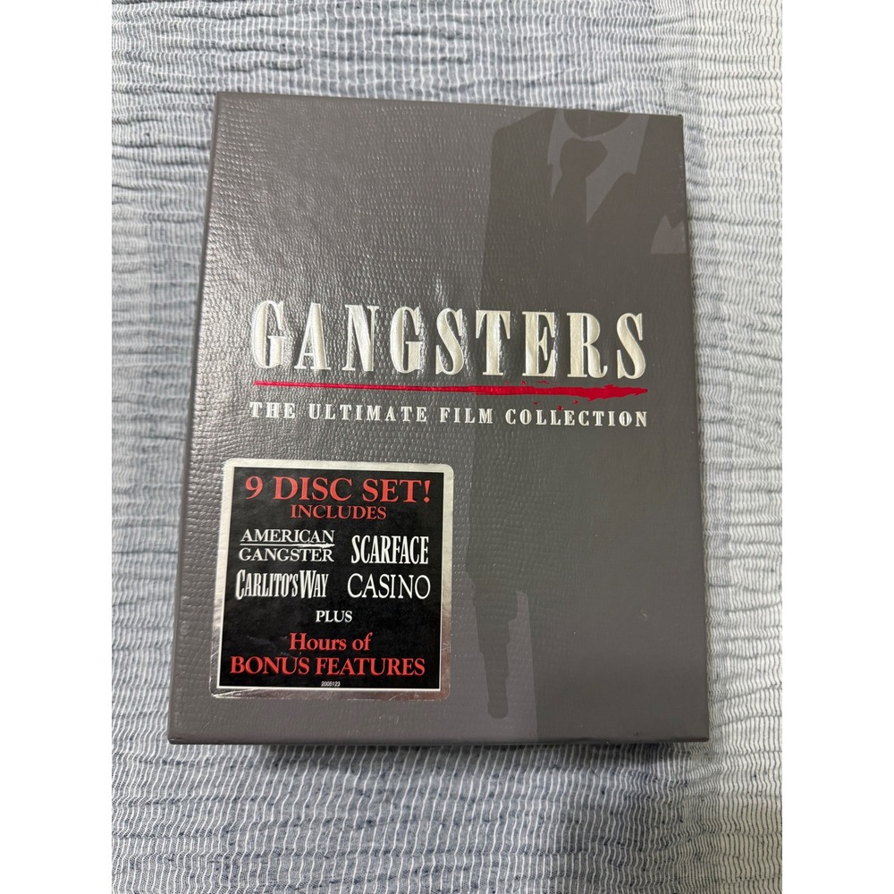 Gangsters The Ultimate Film Collection 9 Disc DVD Set Scarface‎ Casino 61102369
